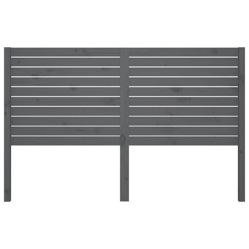 Jamael Solid Wood Headboard, 146 x 100 cm, Brown