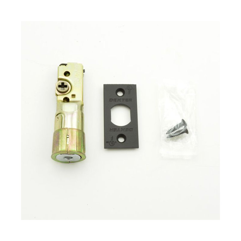 Loquet de remplacement à 4 voies, Bronze huilé, H 3,2 po x l 4,2 po x P 11,1 po