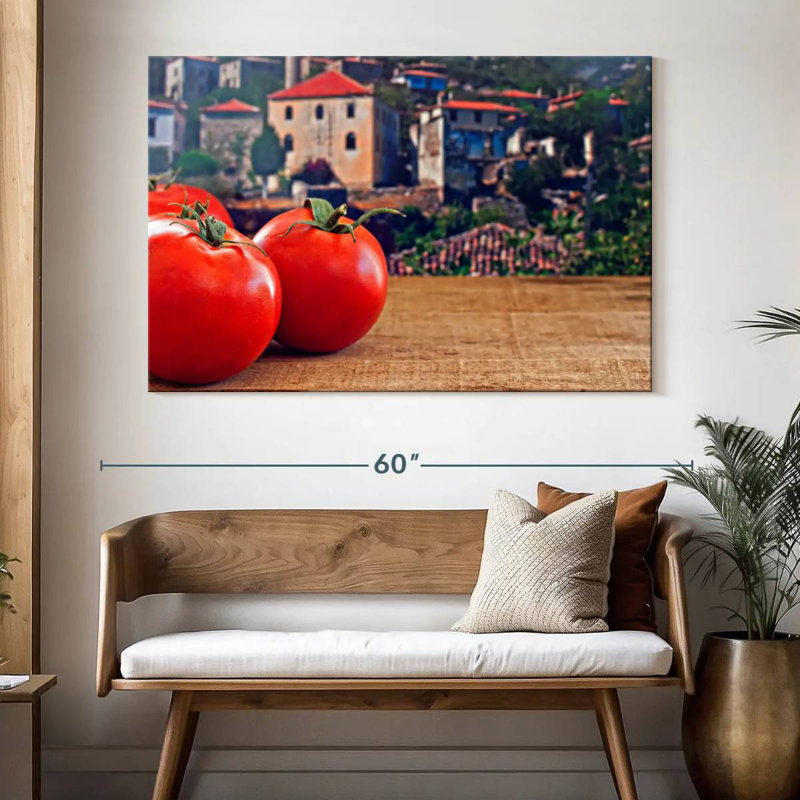 Yarlin Tuscan Tomatoes, 34" H x 51" W