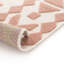 Tyshawn Machine Woven Relief Indoor Outdoor Pink Area Rug-2110699251