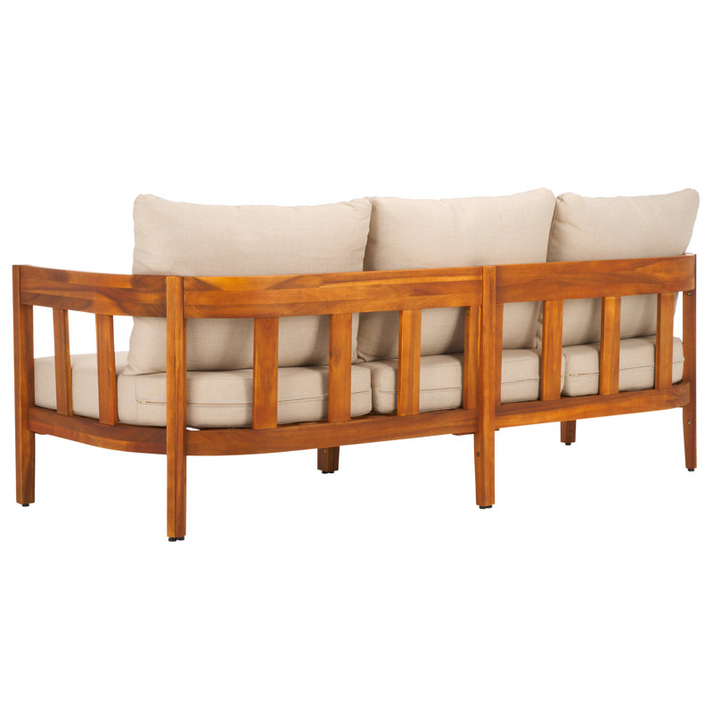 189.4cm Wide Outdoor Straight Patio Sofa with Cushions