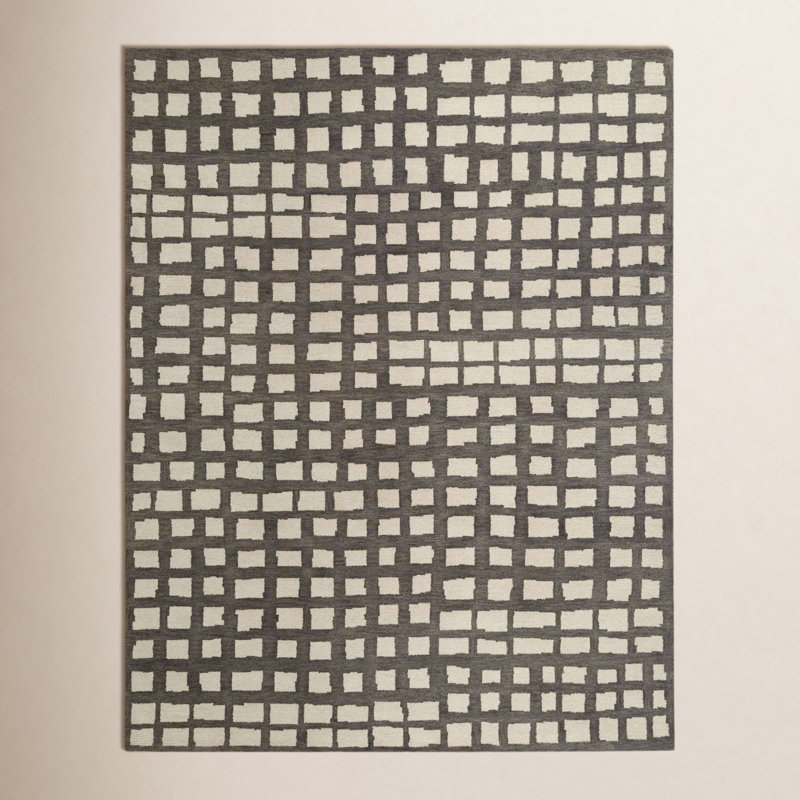Rudy Hand Tufted Wool Indoor Rug, Rectangle 7'9" x 9'9"