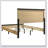 Fraser Natural Pine Queen Panel Bed