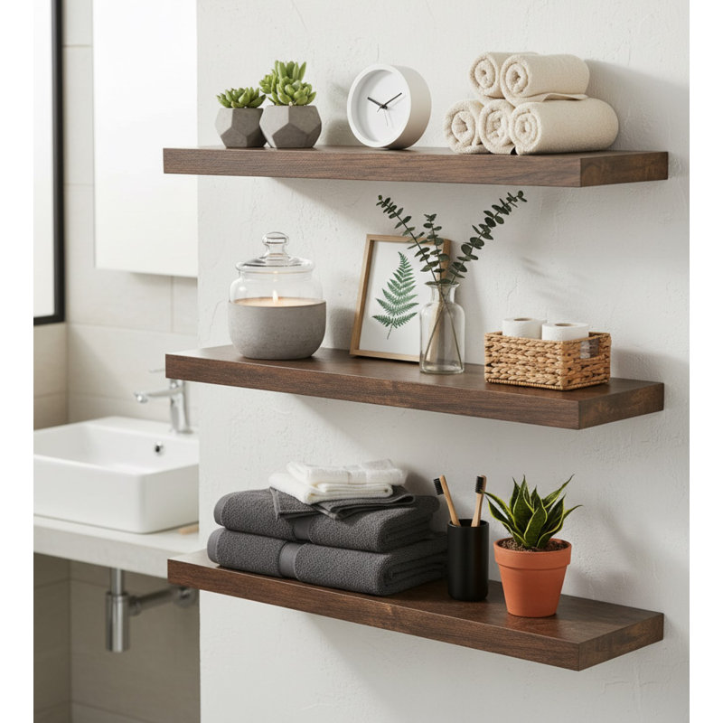Ensemble de 3 tablettes flottantes 15,7 po