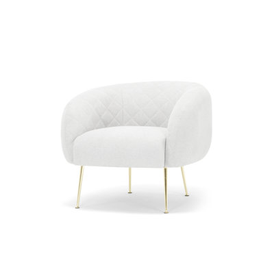 Fauteuil en polyester 33 po de large