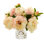 Peony Floral Arrangement In A Glass Vase