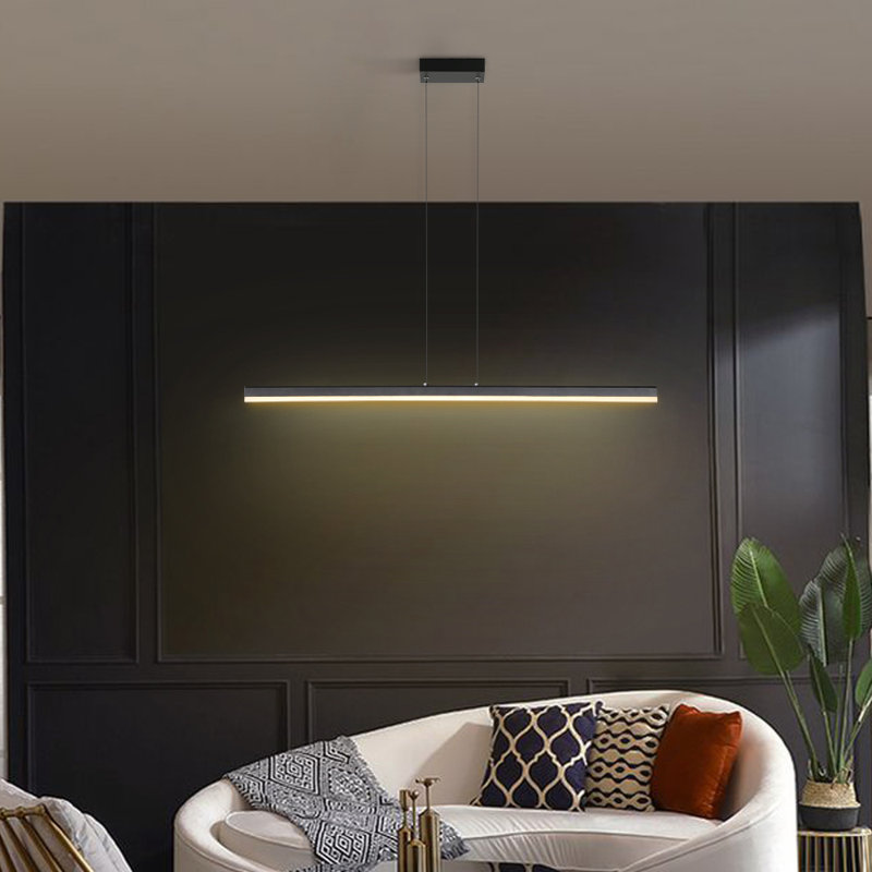 Capra 1 - Light Black LED Kitchen Island Pendant
