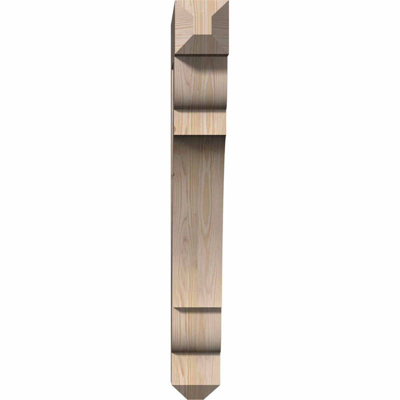 Support pour artisan olympique, H 44 po x l 5,5 po x P 32 po, Douglas (lisse)