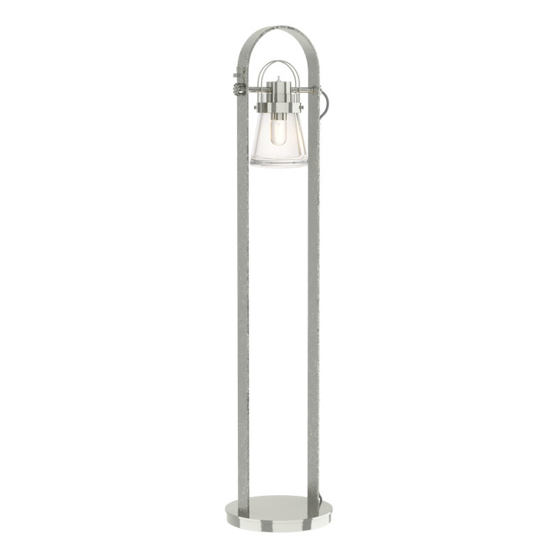 Erlenmeyer 51" Floor Lamp, Sterling