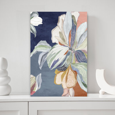 Petals Against A Twilight Canvas by PI Studio - Wrapped Canvas Print