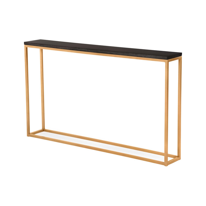 Chaplin 54'' W Solid Wood Console Table, Tuscan Gold, Wheat