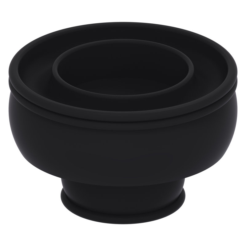 Photophore en laiton 1,75 po, Noir mat
