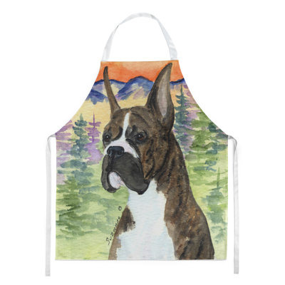 No Pattern Bib Apron