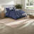 Elegant Navy 7-piece Bedding Sets With Tufted Polyester Design For Home