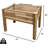Adamo Wood Elevated Planter-1860026090