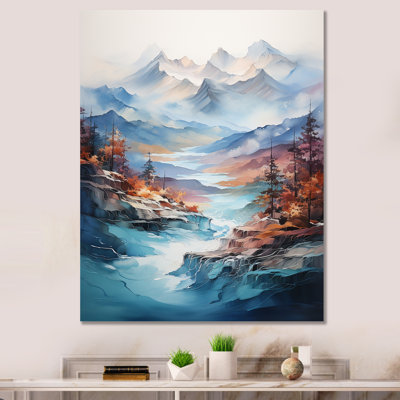 " Blue Majestic Bold Mountain "