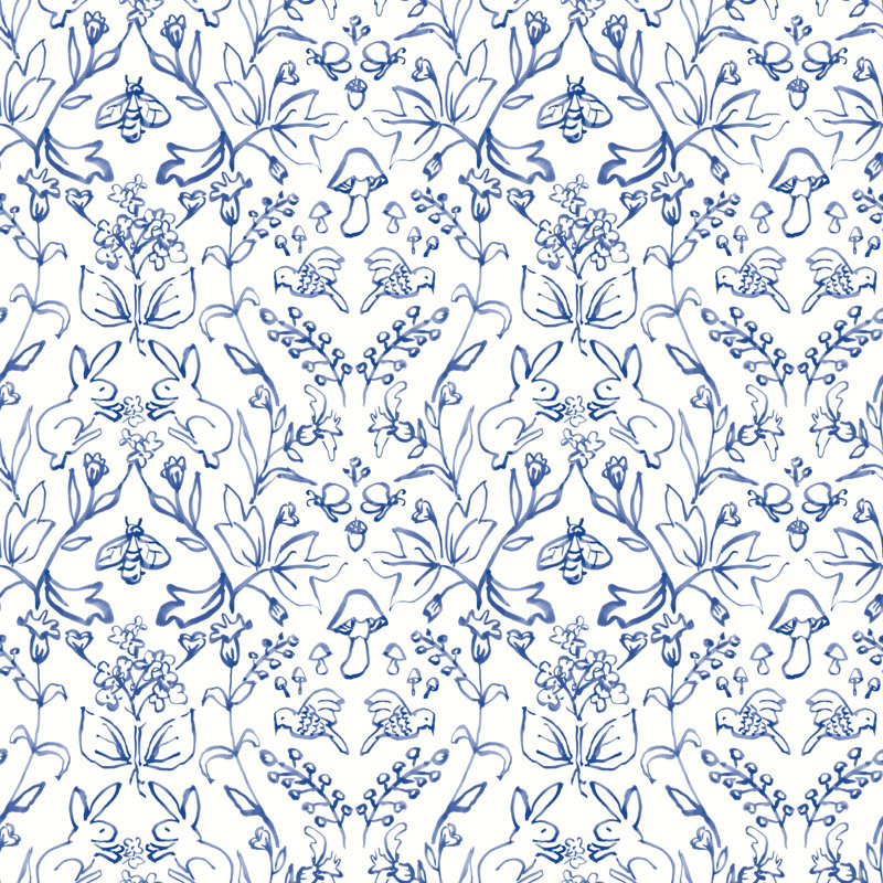 Papier peint adhésif Meadow Blue