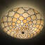 Plafonnier encastré 4 lumières 19,7 po Tiffany