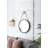 Ameline Iron Round Mirror-1752105467
