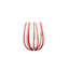 Nuovo Stripe Handmade Wine Glass