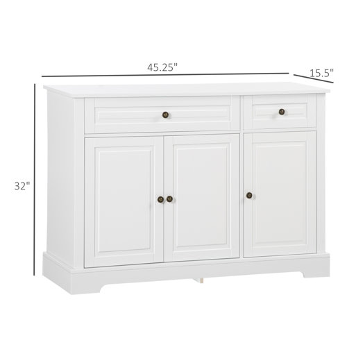 Lark Manor Amariani 45.25'' Wide 2 Drawer Sideboard & Reviews | Wayfair