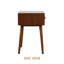 Solid Wood  Nightstand Lux Nightstand with Drawers, 150 lbs Capacity, Table with Storage Drawers-1513280542-1542285352