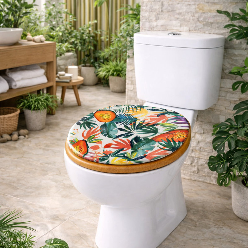 Paradise Jungle Toilet Seat