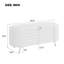 Banc de rangement rembourré Modern End-130075073-130075075