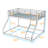 Metal Bunk Bed With Ladder And Guardrails-1909772802
