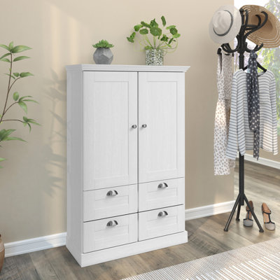 Motala Solid Wood 83 cm W Chest of 4 Drawers
