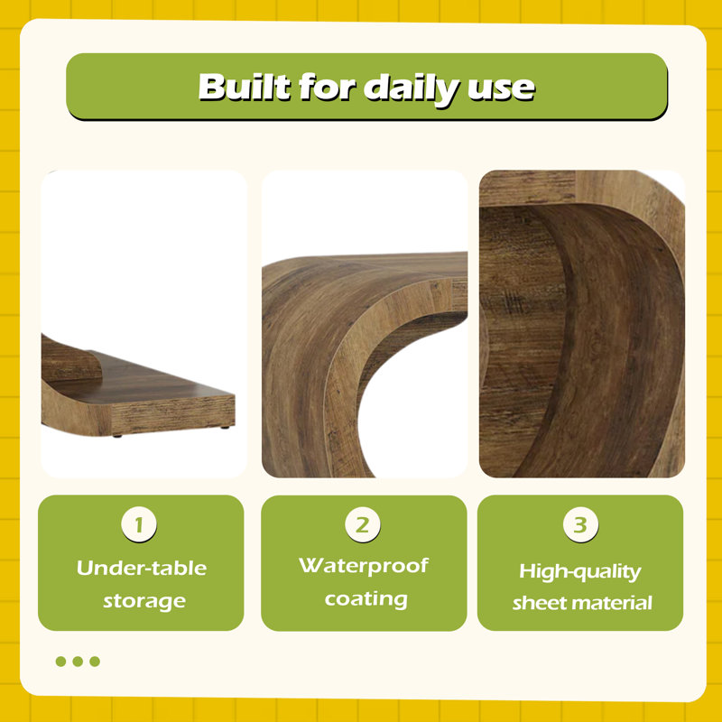 C-Shaped Chating Table,Center Table,Coffee Table