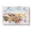 Neuschwanstein Castle Watercolour - Wrapped Canvas-56661736