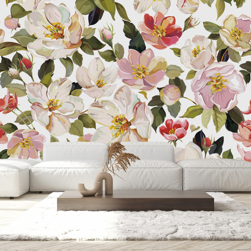 Wall Mural, 10.42' W x 10.42' L