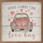 Love Bug Car Hearts Whitewash-506573894