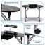 Foldable Manicure Table with Drawer