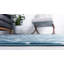 Tapis contemporain Aemtenan couleur océan-893721434