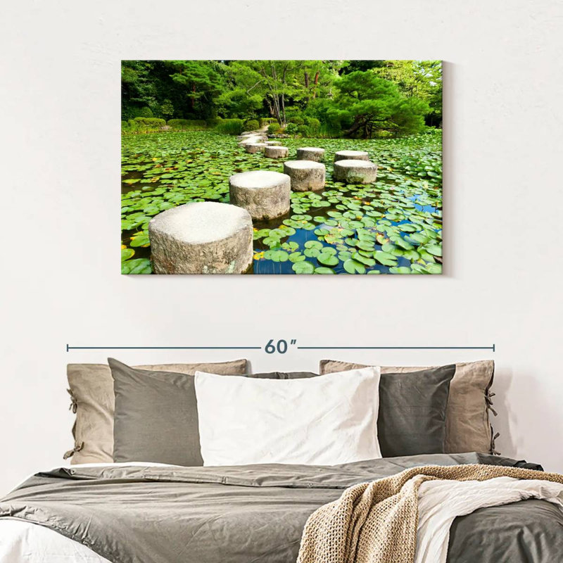 Harnek Japanese Stone Bridge, 30" H x 45" W