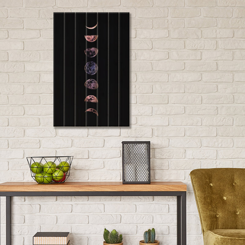 " Moon Phases " by Emanuela Carratoni, 18" W x 26" H