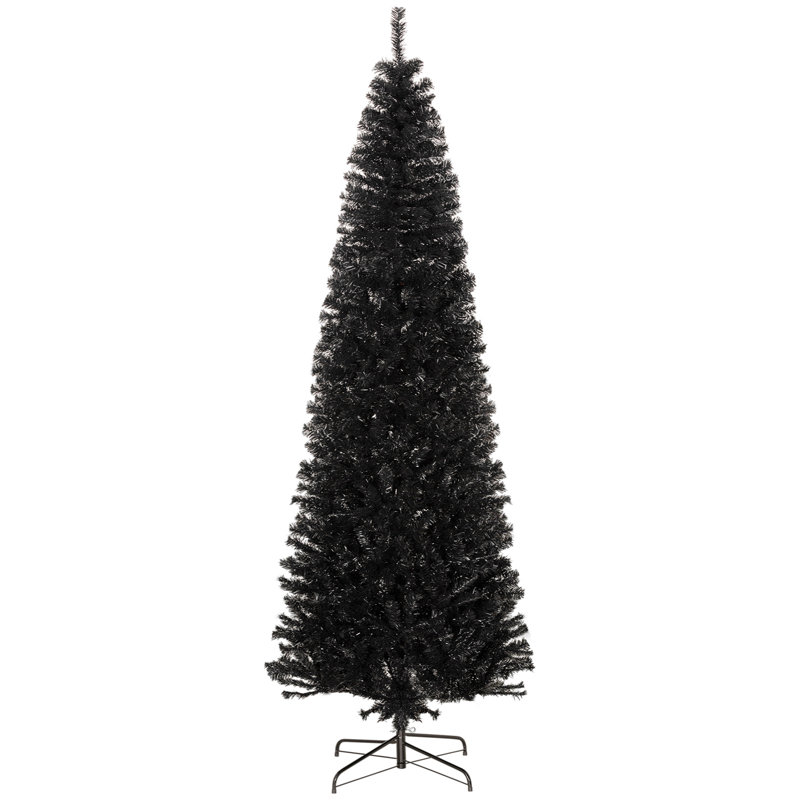HOMCOM 8Ft Pencil Christmas Tree