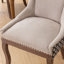 52cm H Tufted Linen Upholstered Side Chair-1842777597