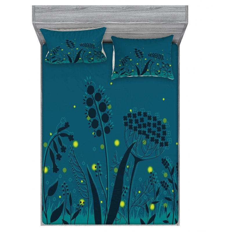 Microfiber Sheet Set, Full Sheet Set with Fitted Sheet