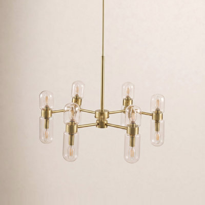 Alinde 12 - Light Dimmable Sputnik Chandelier