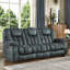 Quiteris 86.6" W Microfiber Manual Reclining Sofa-888503100