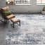 Tapis bleu / gris / ivoire Acad-1979407678