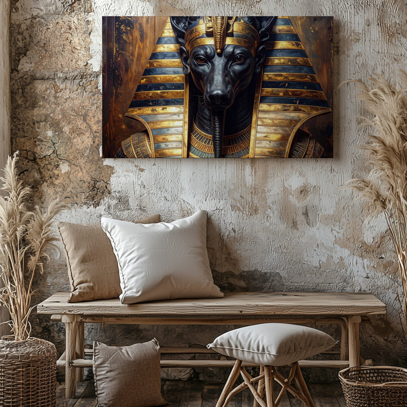 Toile Anubis Divine Judgement, H 9 po x l 12 po