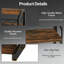 Manufactured Wood,Metal 30.2cm H Media Shelves