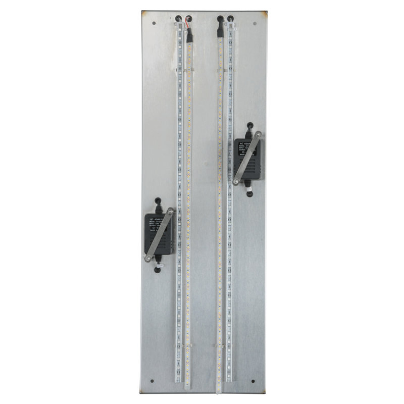 2 - Light LED Flush Mounted Sconce