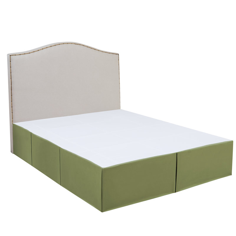 Southshore Fine Linens Vilano Pleated Bed Skirt, Double-Brushed Microfiber 15-Inch Drop Bed Skirt with Pleated Design, Machine Washable, Full, Bright White