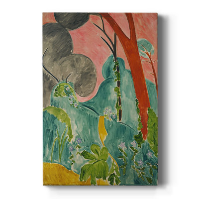 Periwinkles, Moroccan Garden -Gallery Wrapped Canvas by Henri Matisse