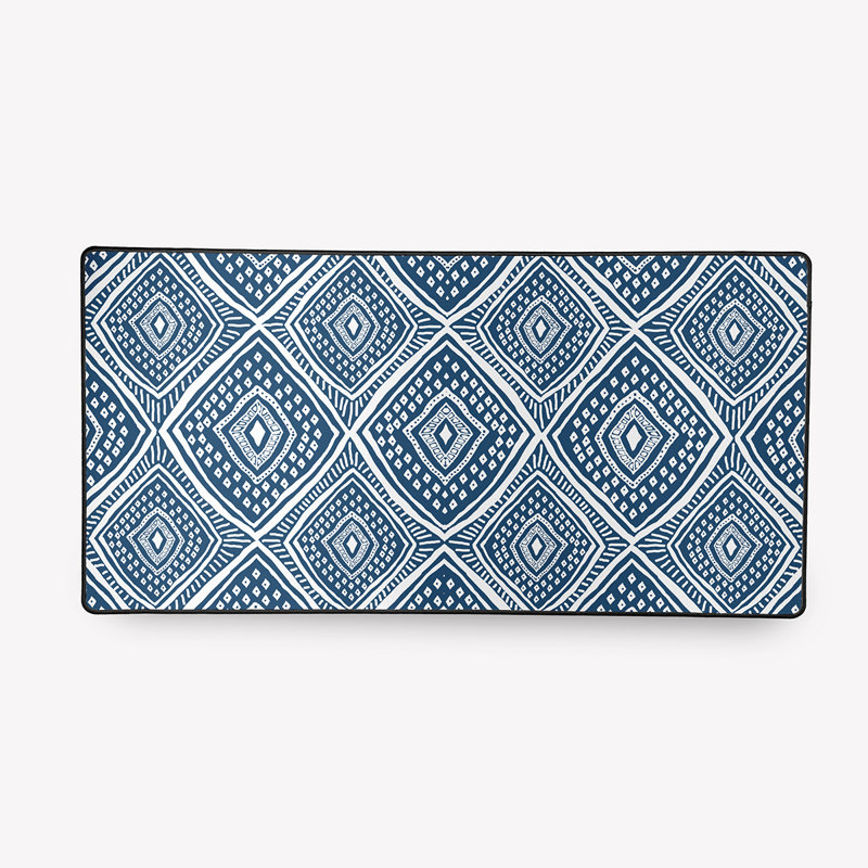 Grand sous-main Myron, Bleu marine